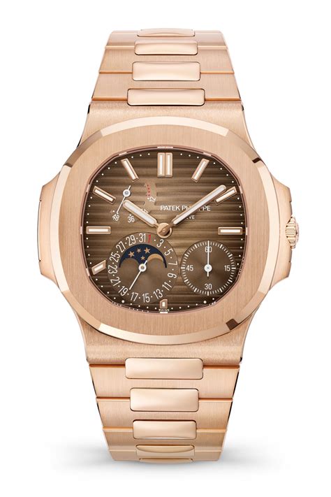 rose gold patek philippe watch